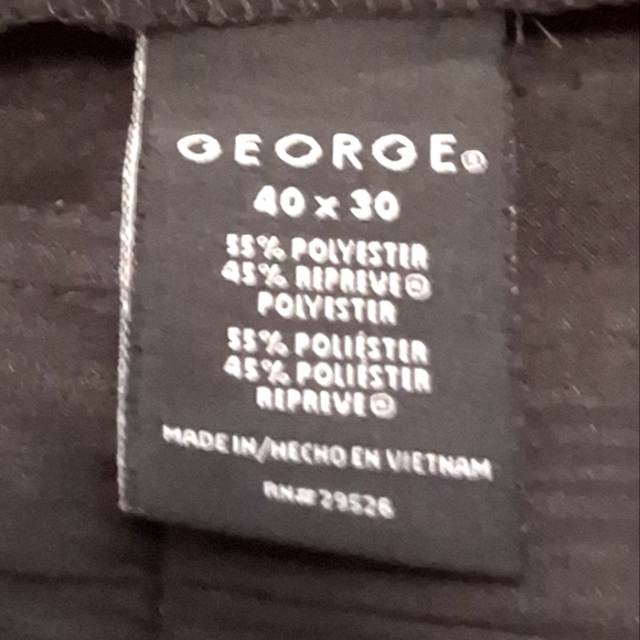 George Classic Black Dress Pants - Picture 8 of 9